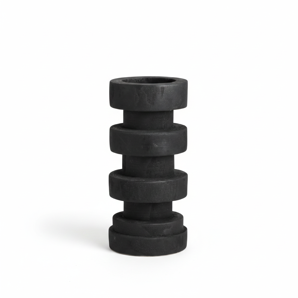 The Thread Candle Holder Black Short