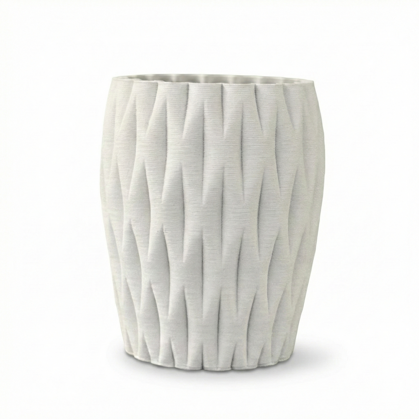 The Pleated Blanc Vessel