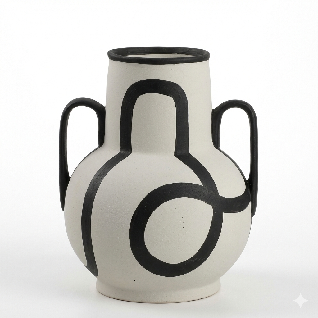 The Monochrome Loop Amphora