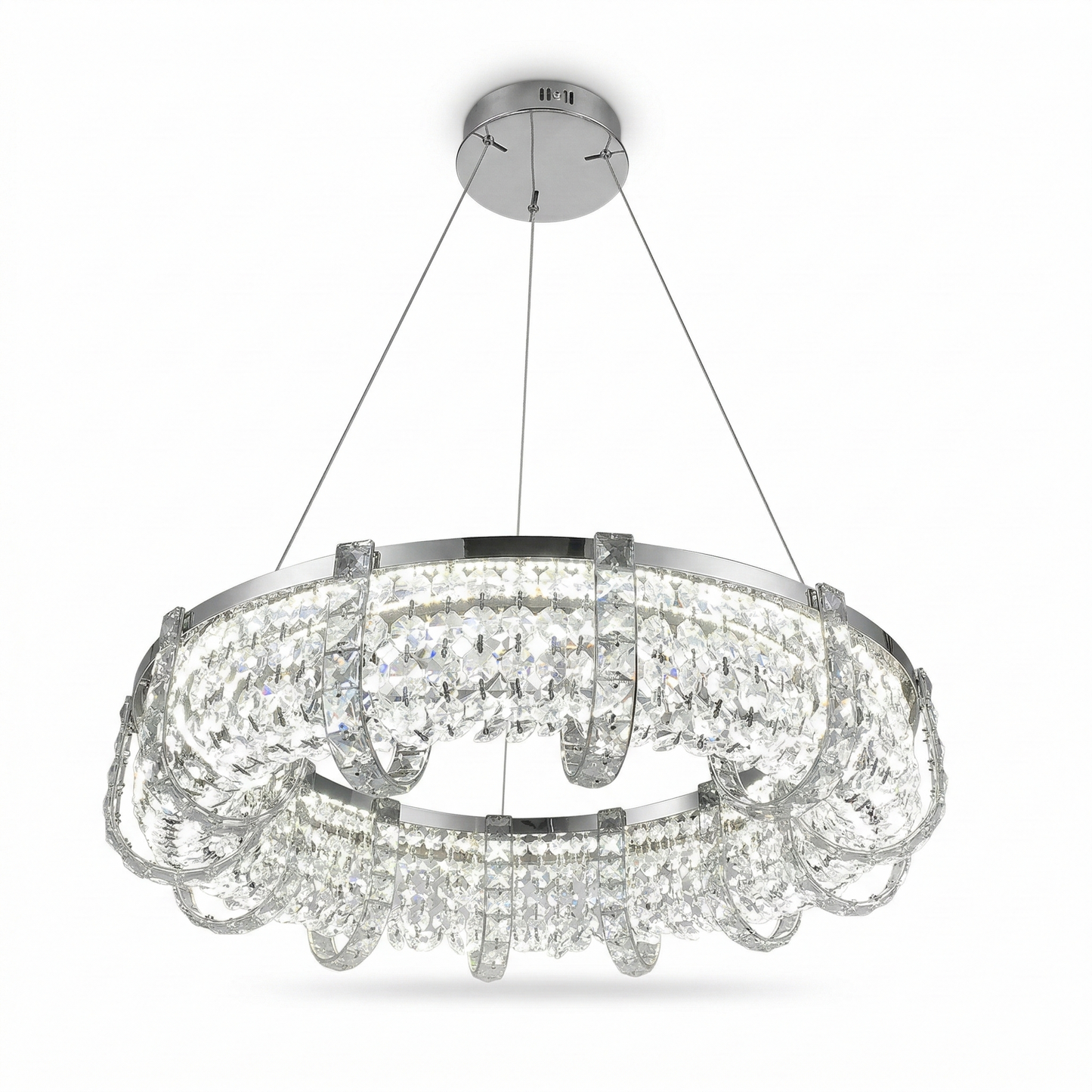 The Aura Halo Chandelier