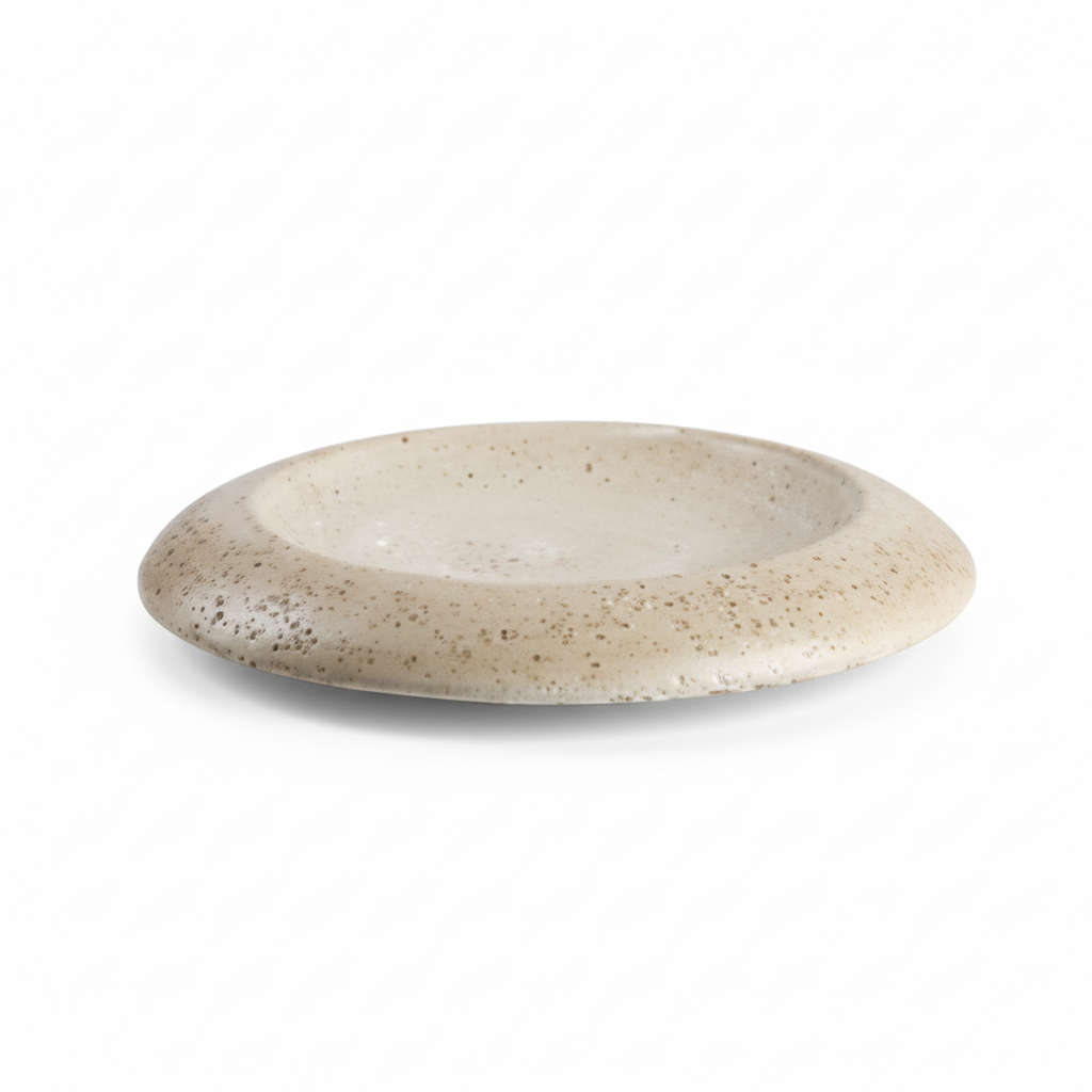 The Travertine Flying Cake Plate