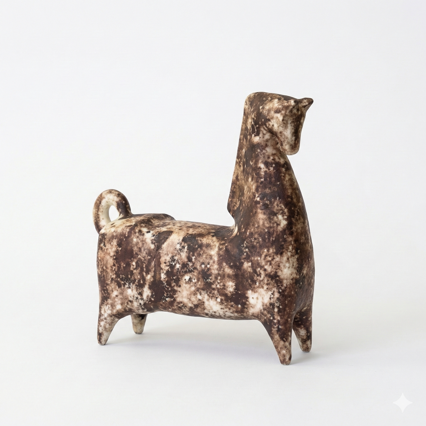 The Warped Equine | Hand-Glazed Ceramic Artifact