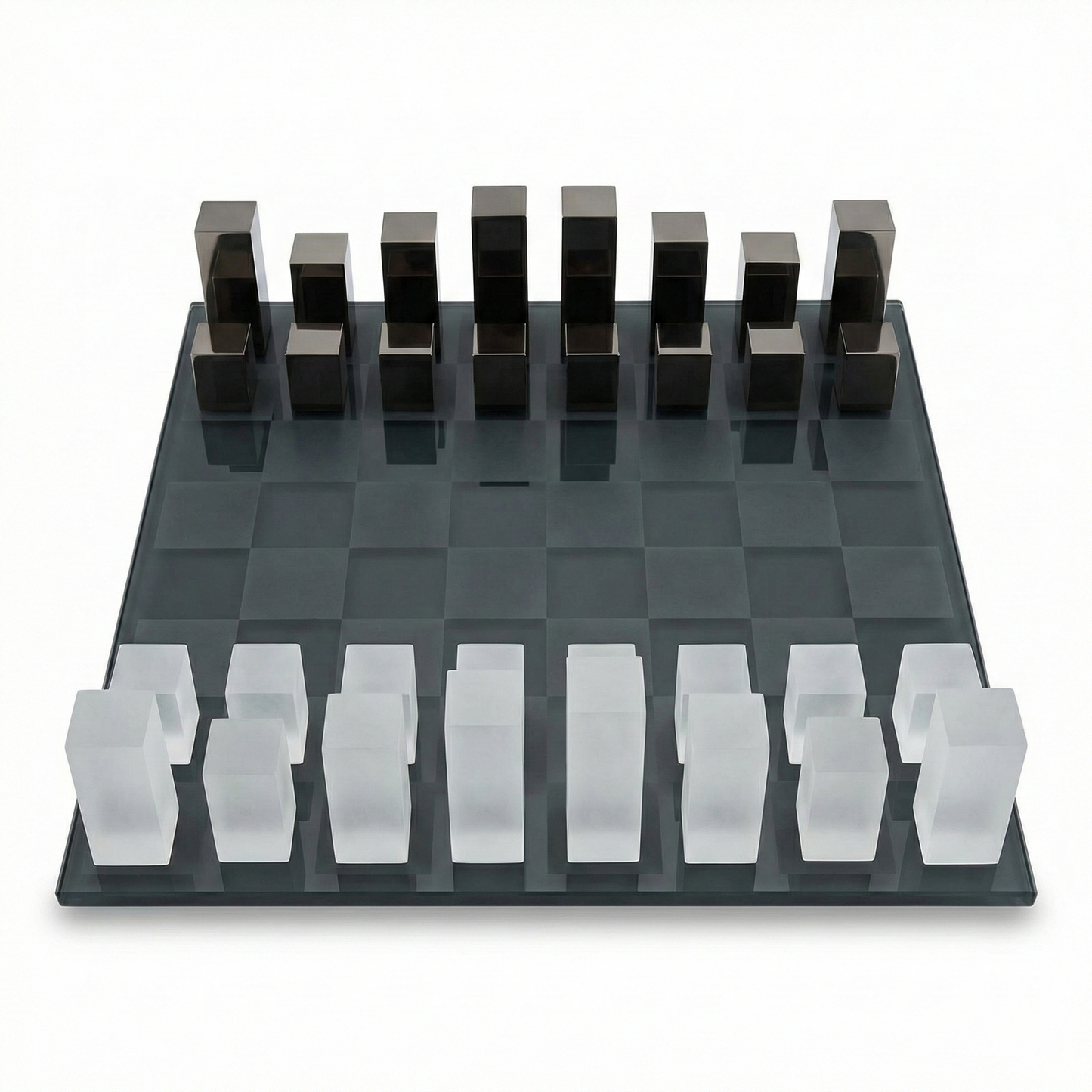 The Monolith Crystal Chess Set