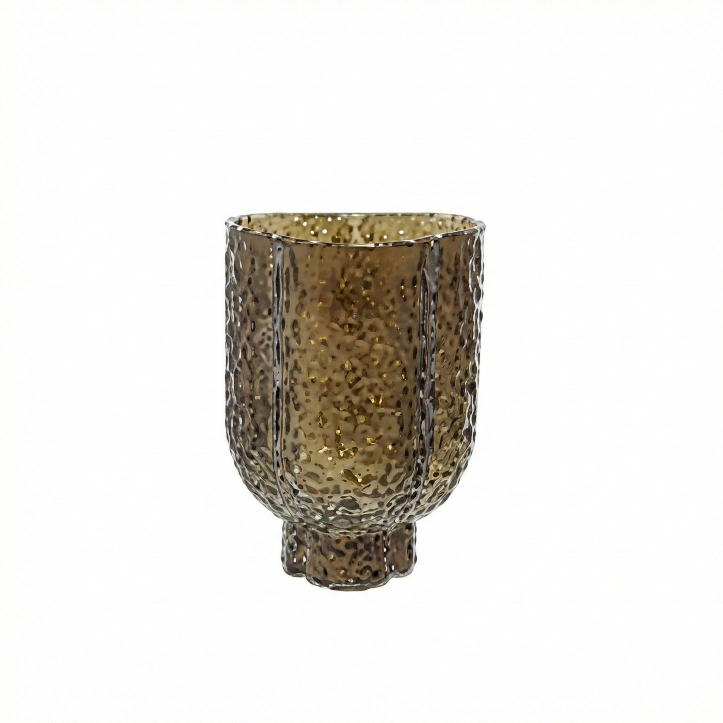 The Three Leaf Vase Brown - S