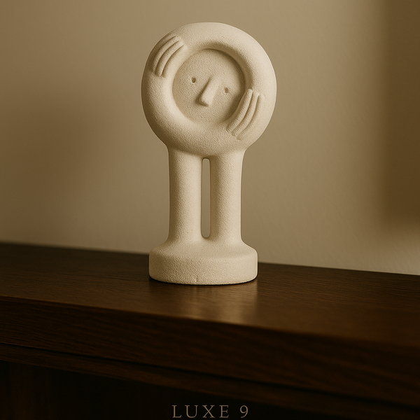 Abstract Textured Figurine Sculpture