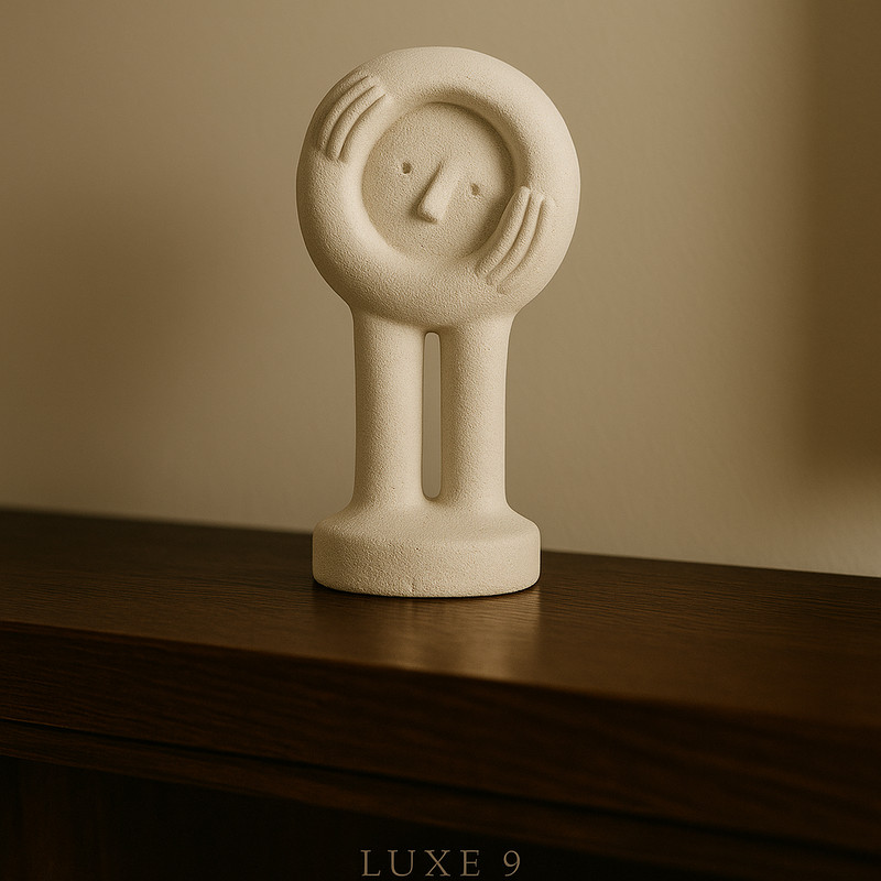 Abstract Textured Figurine Sculpture