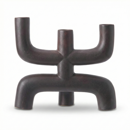 The Lift Architectural Vessel | Sculptural Ceramic Candelabra