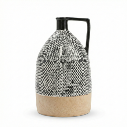 The Rhombic Vase: Geometric Warmth