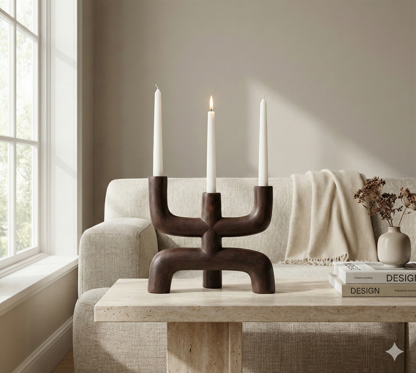 The Lift Architectural Vessel | Sculptural Ceramic Candelabra