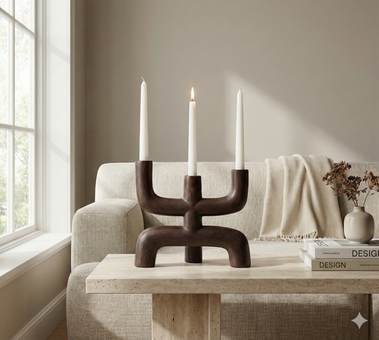 The Lift Architectural Vessel | Sculptural Ceramic Candelabra