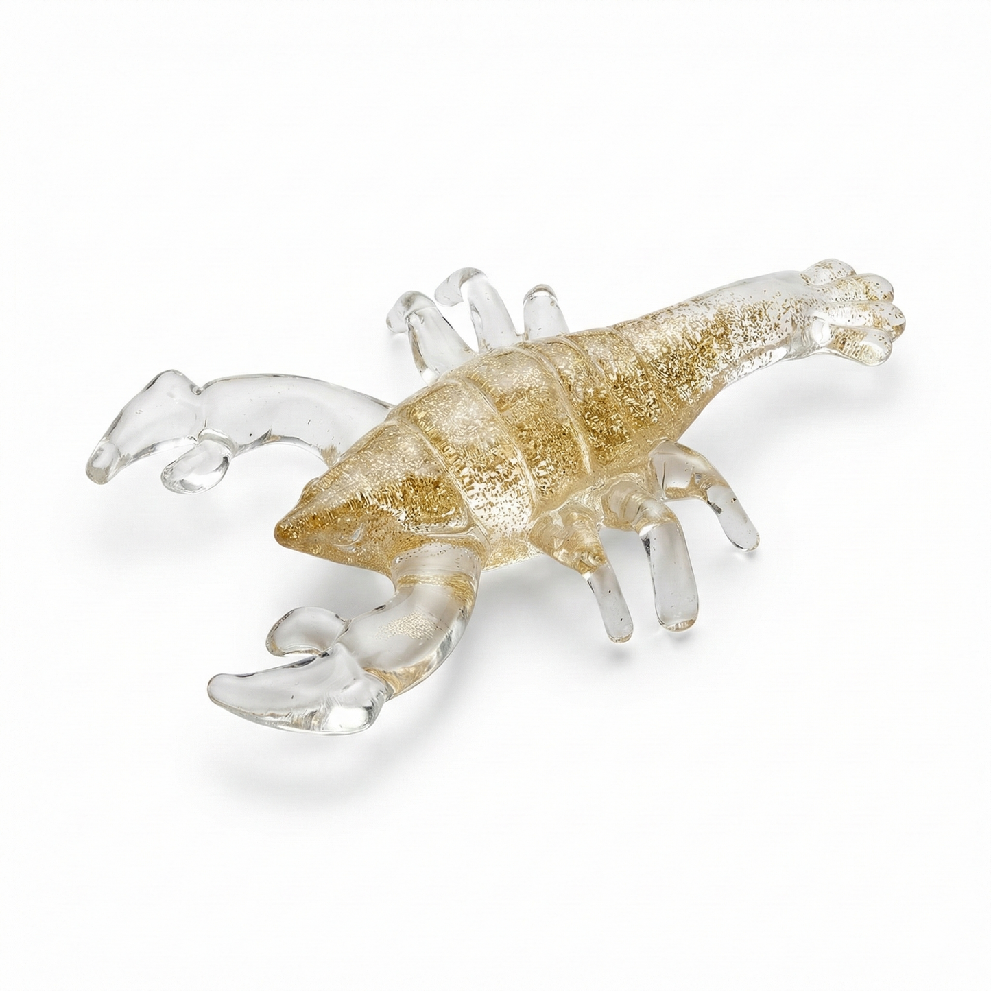 The Gilded Decapod Sculpture
