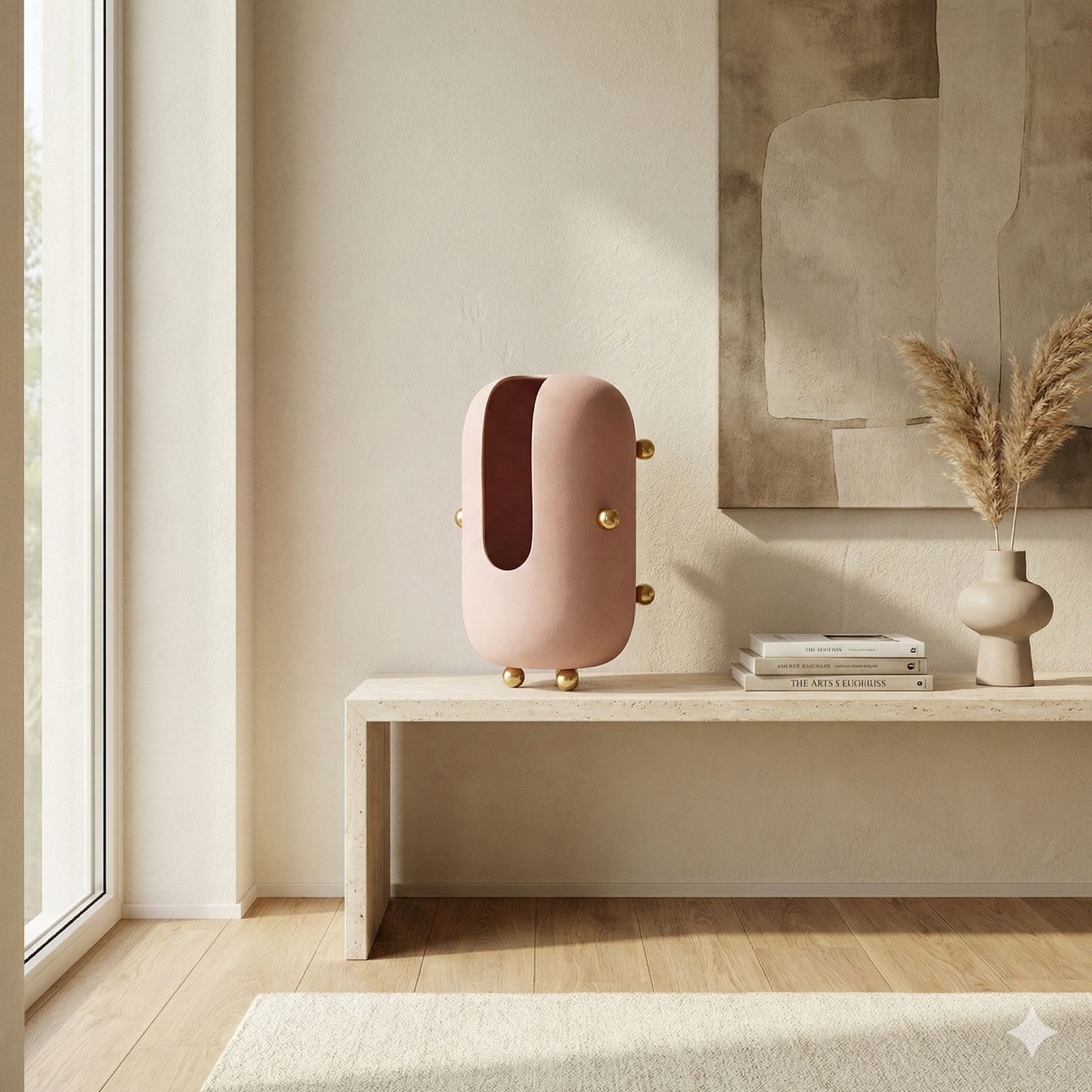 The Blush Bead Vessel