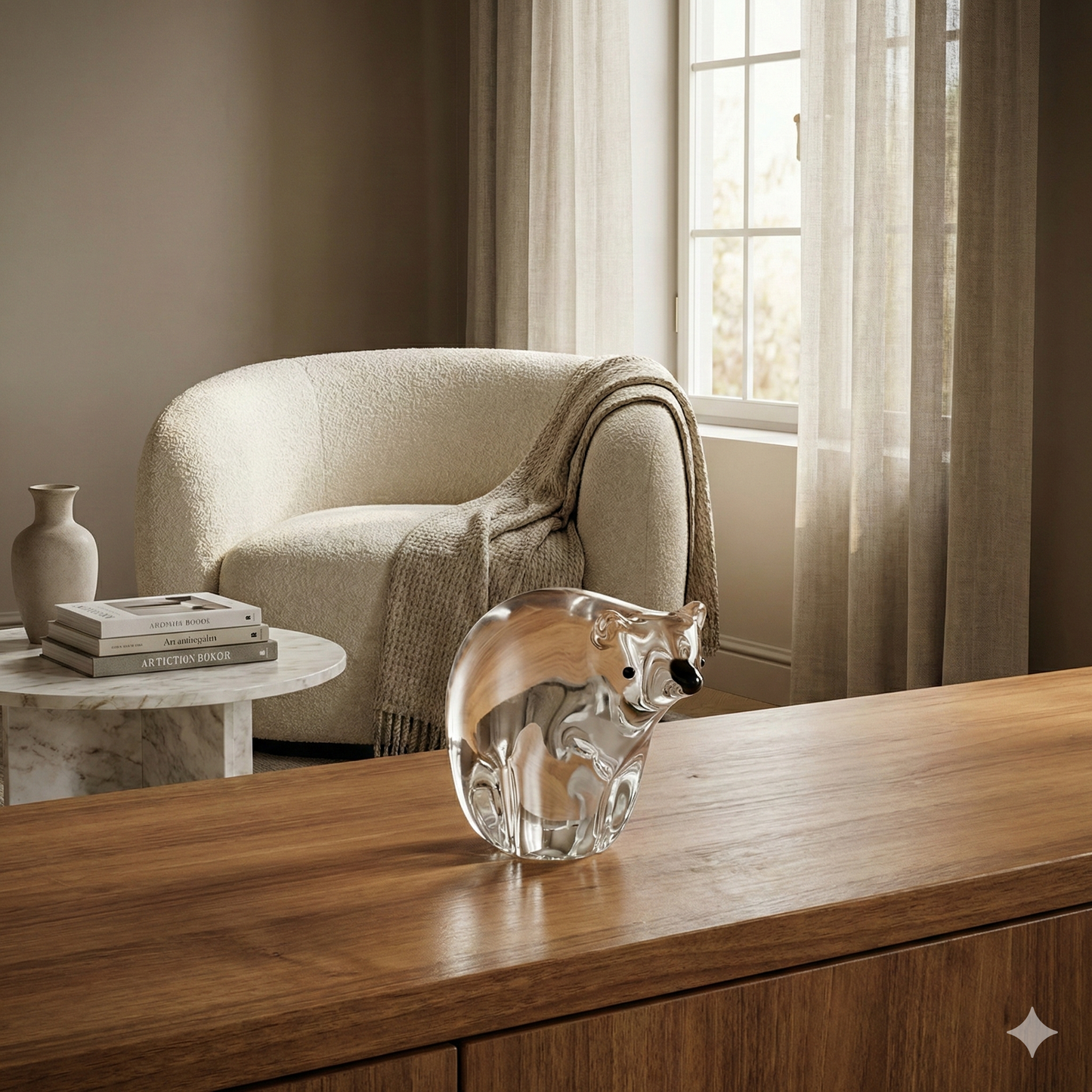 The Artisan Glass Bear