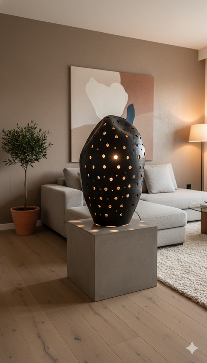 The Obsidian Void Lantern - M