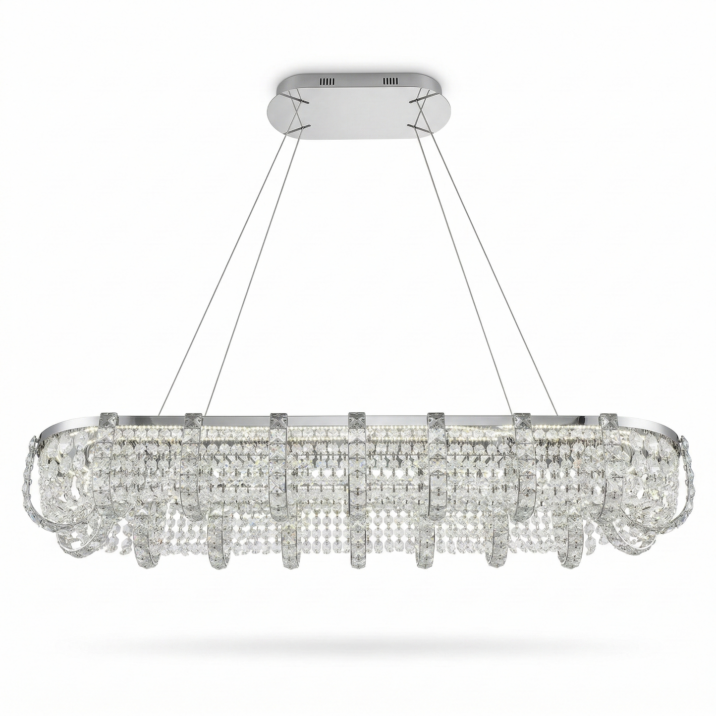 The Crystallized Horizon Chandelier