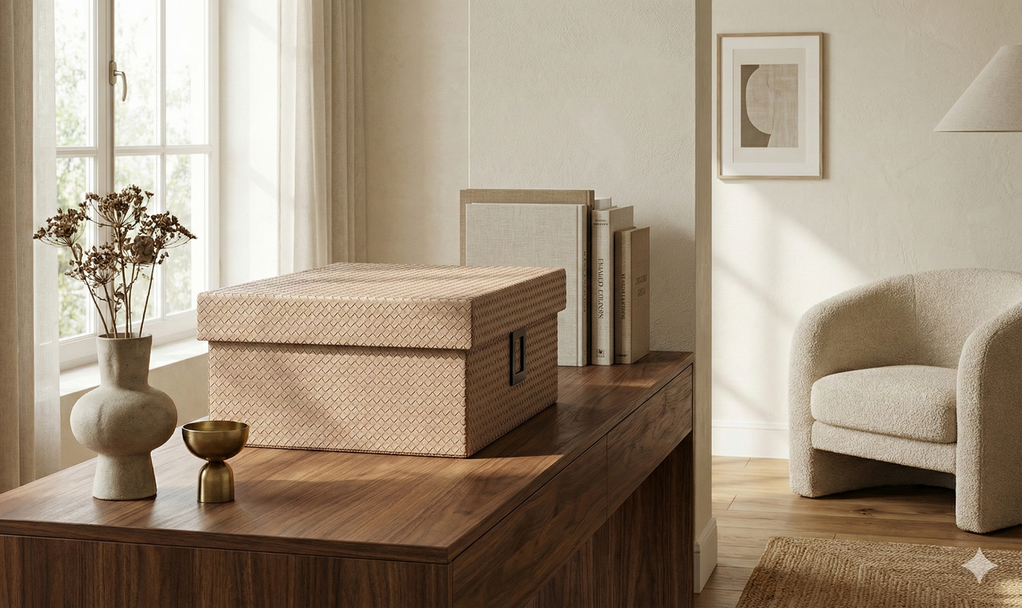 The Woven Valet Trunk – Petite Latte