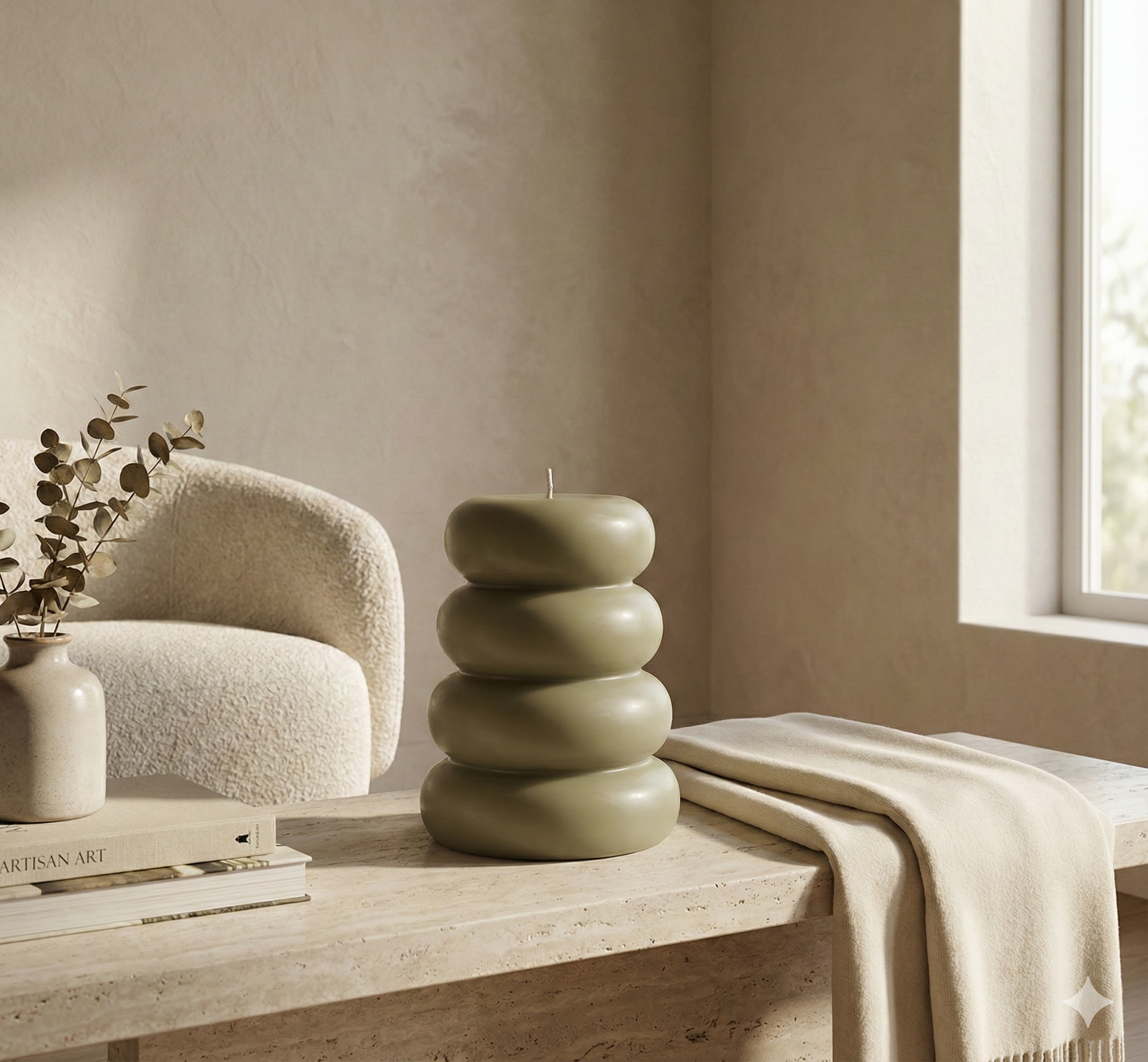 The Multi-Layer Green Candle