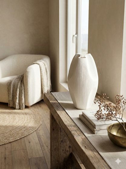 The Ivoli Brushed Vase