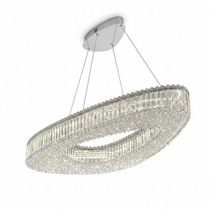 The Aura Oval Chandelier