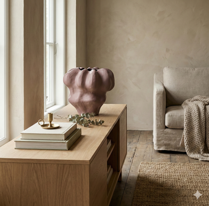 The Peyur Multi-Petal Vessel | Sculptural Ceramic Art