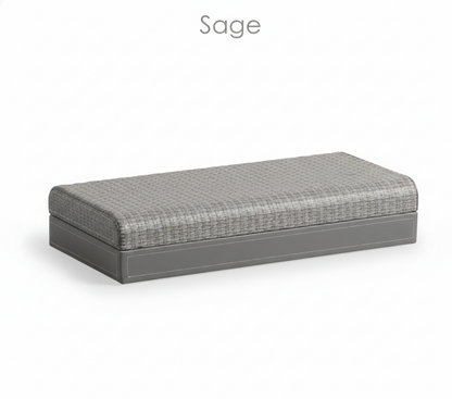 The Grand Slate Ribbed Keepsake – Slate Grey