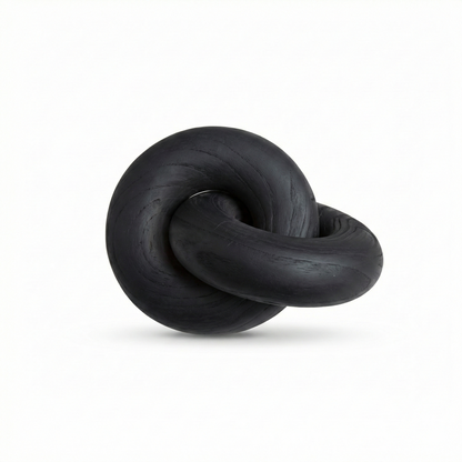 The Paulownia Link – Matte Black Wood