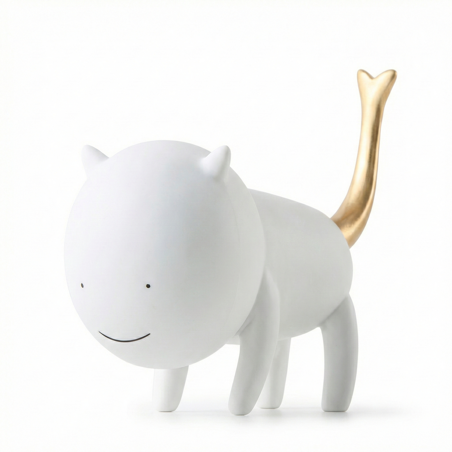 The Simulation Cat White
