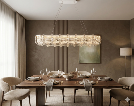 The Crystallized Horizon Chandelier