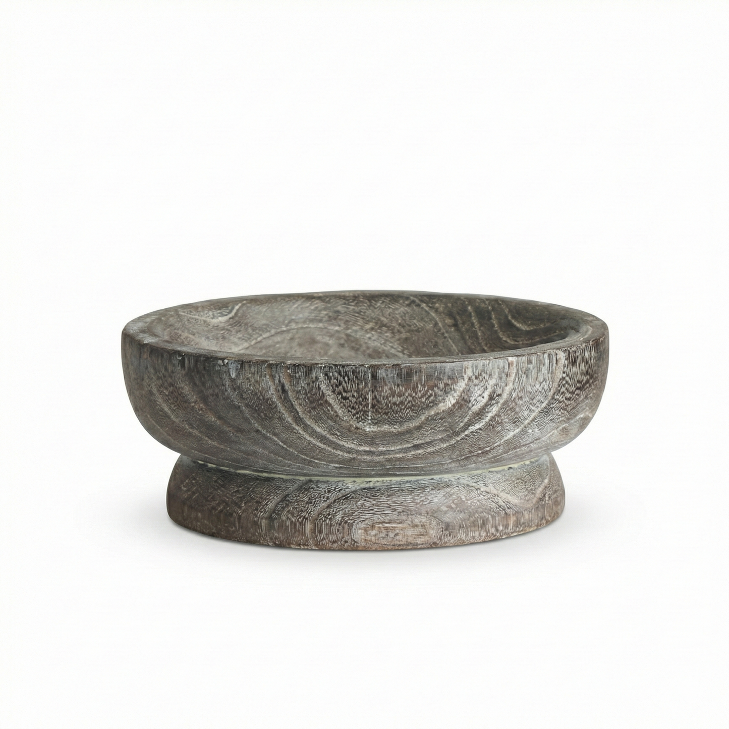The Paulownia Drum Vessel - Ash Grey