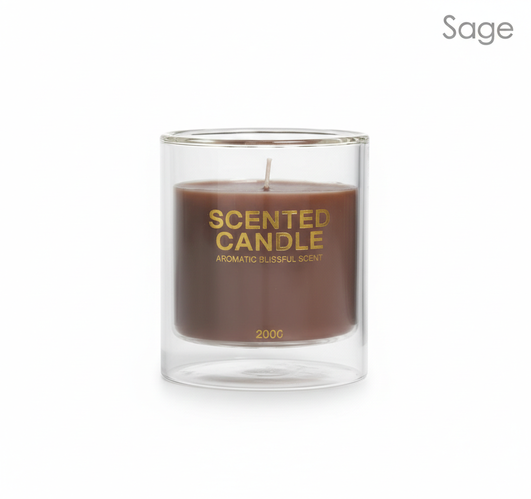 The Double Cup Wax Candle (Coffee)