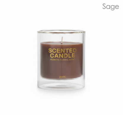 The Double Cup Wax Candle (Coffee)