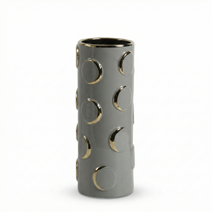 The Gold Lunar Eclipse Vase -M