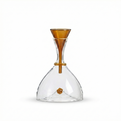 The Wine Bottle Brown Glass - Low