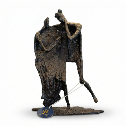 The Ethereal Union Sculpture | Textural Cast Art