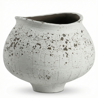 The Mottled Plaid Vase-S