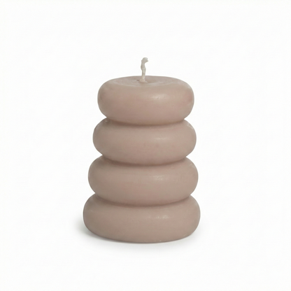 The Multi-Layer Candle (Shallow Coffee)
