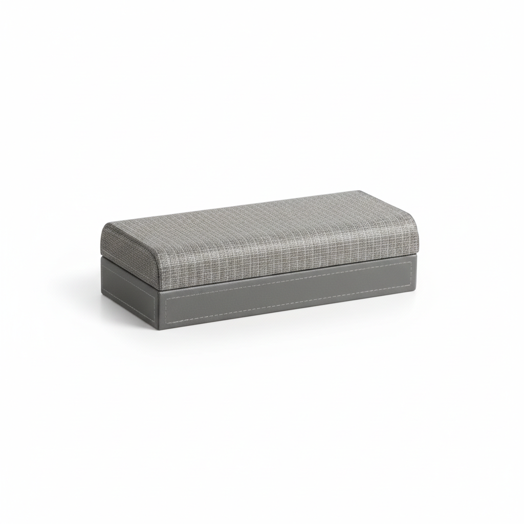 The Textured Valet Box – Slate Grey