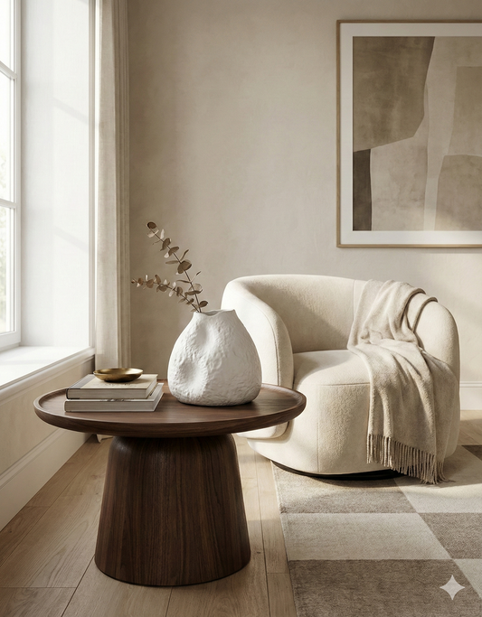 The Lunar Concave Vase