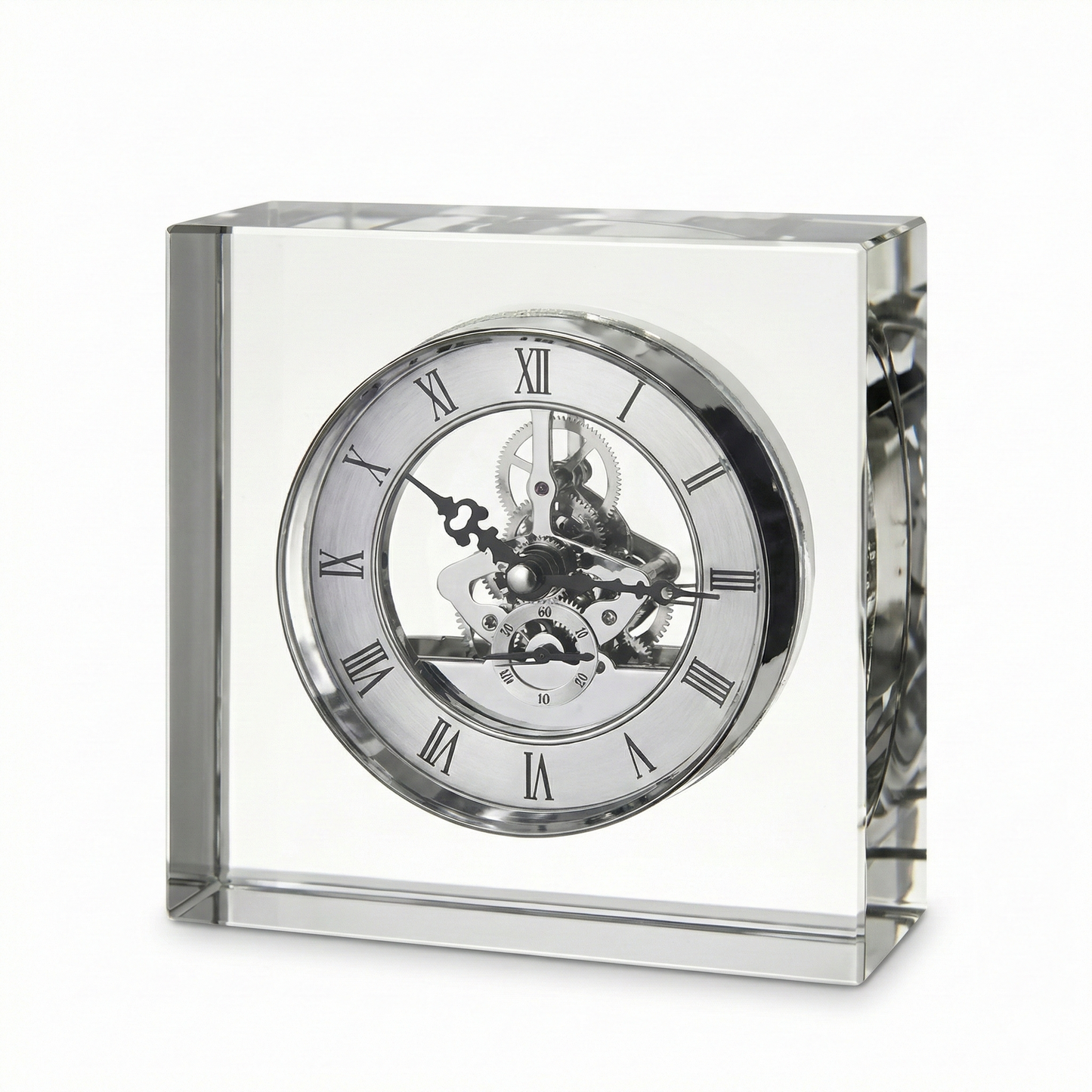 The Prism Chronos | Suspended K9 Crystal Timepiece
