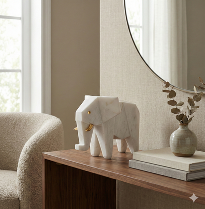 The Faceted Sandstone Elephant
