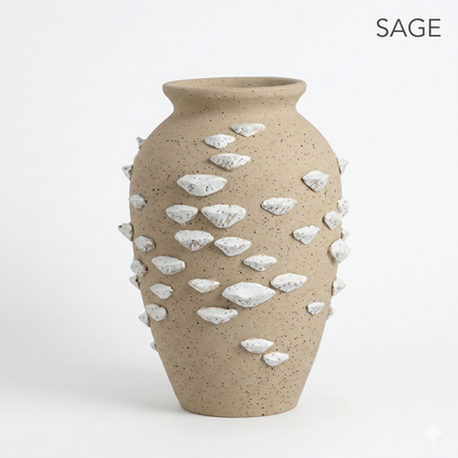 The Shell Vase Medium - Cement