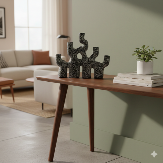 The Midnight Coral Candelabra