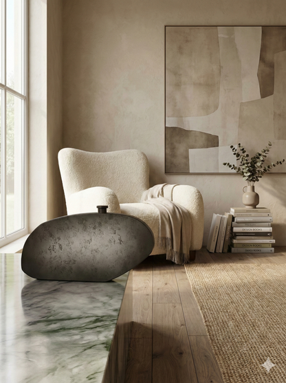 The Chalame Metal Vase