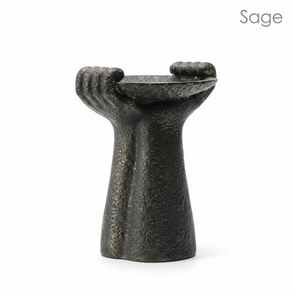 The Hammered Atlas Pedestal