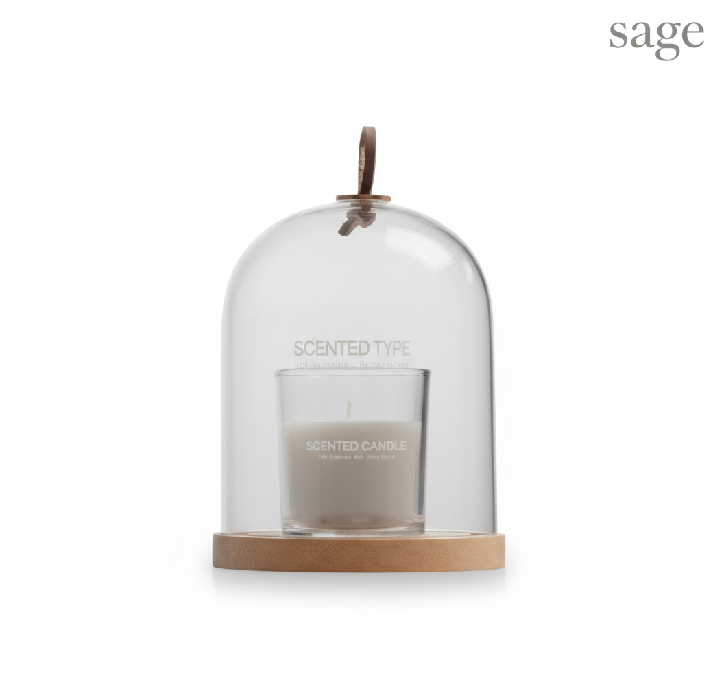 The Glass Cover Cup Wax (White)