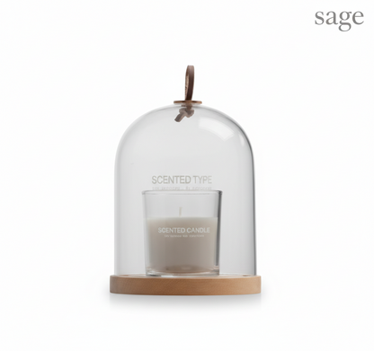 The Glass Cover Cup Wax (White)