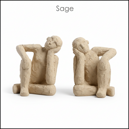 The Meditation Bookend Set