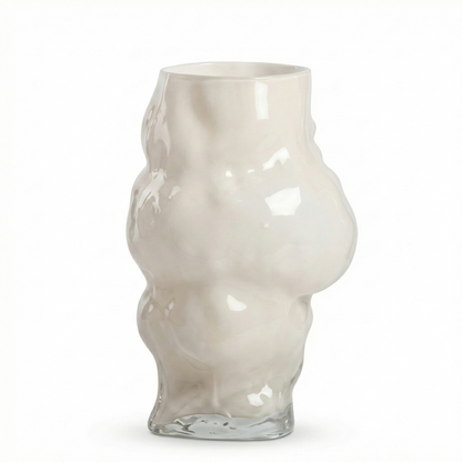 The White Meteorite Vase (High - Medium)