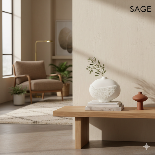 The Lithos Dual-Texture Vase