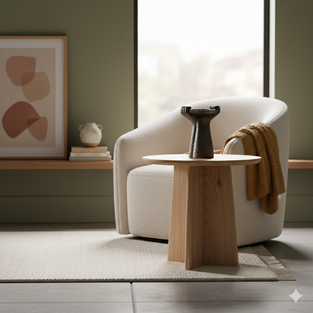 The Hammered Atlas Pedestal